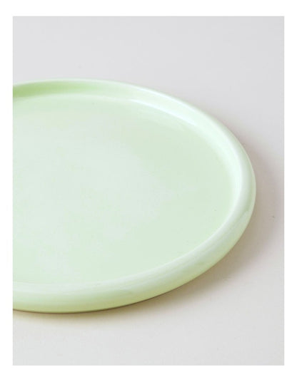 Bubble Dinner Plate in Mint Green