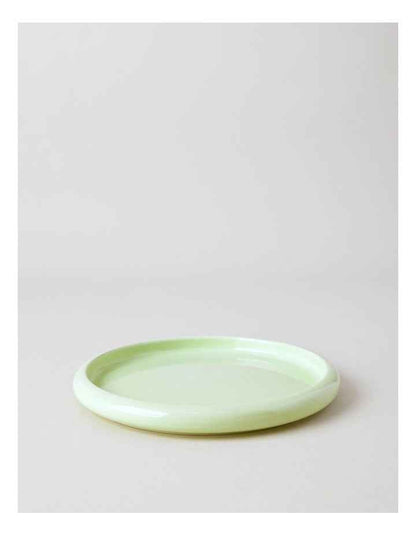 Bubble Side Plate in Mint Green
