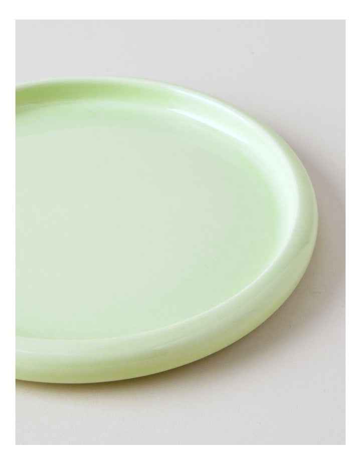 Bubble Side Plate in Mint Green