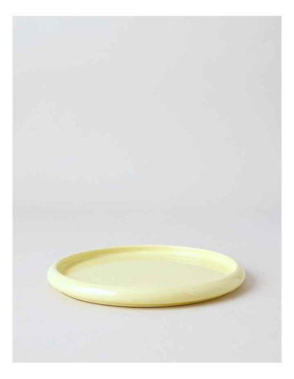 Bubble Side Plate in Lemon