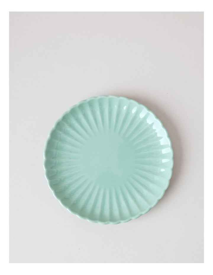 Lagio Scalloped 12pc Dinner Set in Seafoam