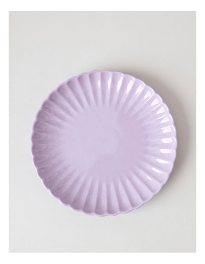 Lagio Scalloped 12pc Dinner Set in Wisteria