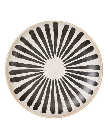 Kimmie Striped Side Plate Set 4 Piece in Multi