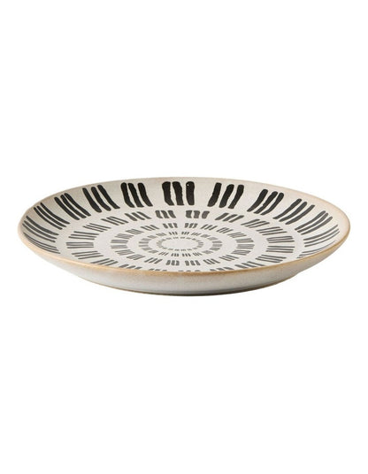 Kimmie Striped Side Plate Set 4 Piece in Multi