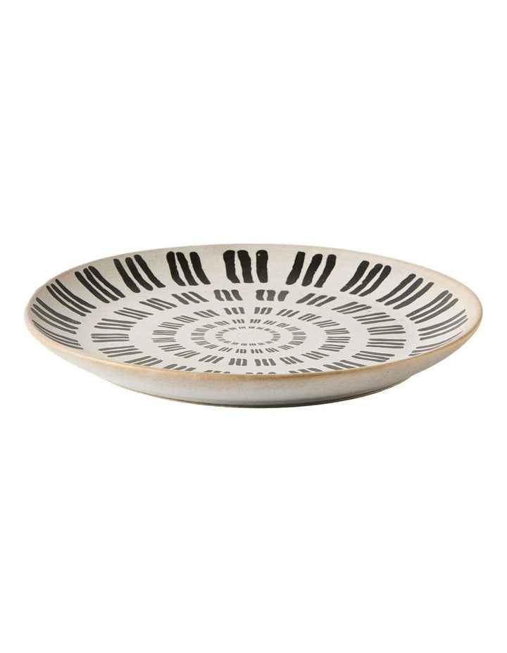 Kimmie Striped Side Plate Set 4 Piece in Multi