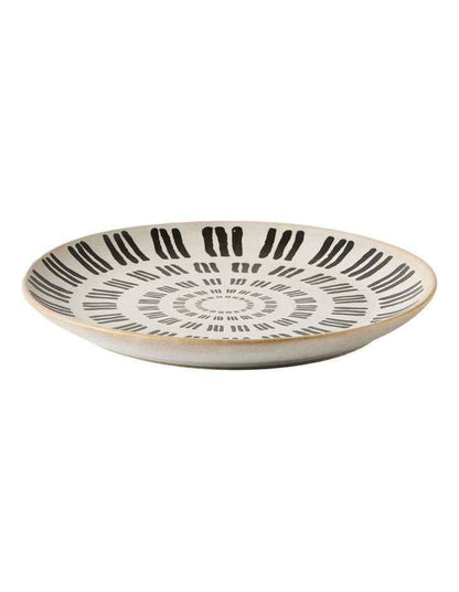 Kimmie Striped Side Plate Set 4 Piece in Multi