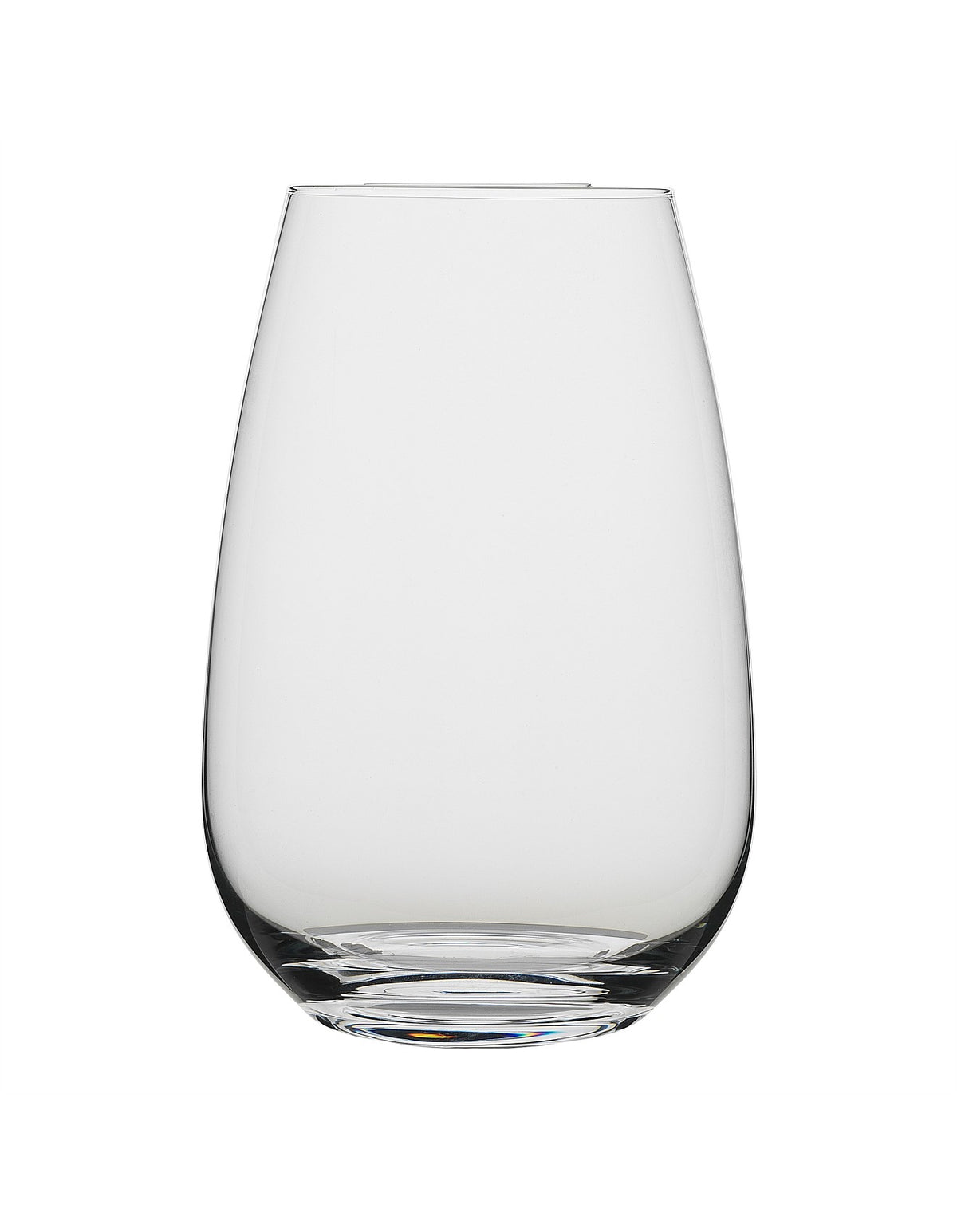 Capri 680ml Stemless Wine Glasses Set of 6 Clear