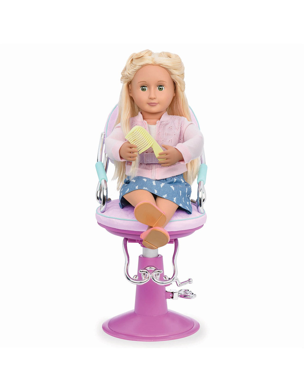 Salon Chair-Purple