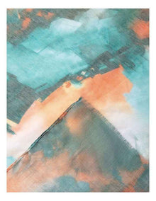 Abstract Print Scarf in Multi