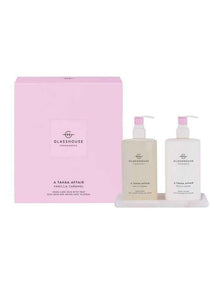 A Tahaa Affair 450ml Hand Wash, Hand Lotion & Tray
