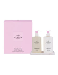 A Tahaa Affair 450ml Hand Wash, Hand Lotion & Tray