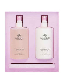 A Tahaa Affair 450ml Hand Wash, Hand Lotion & Tray