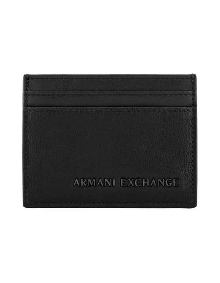 Tulum Faux Leather Card Holder in Black