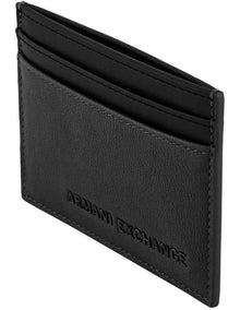 Tulum Faux Leather Card Holder in Black