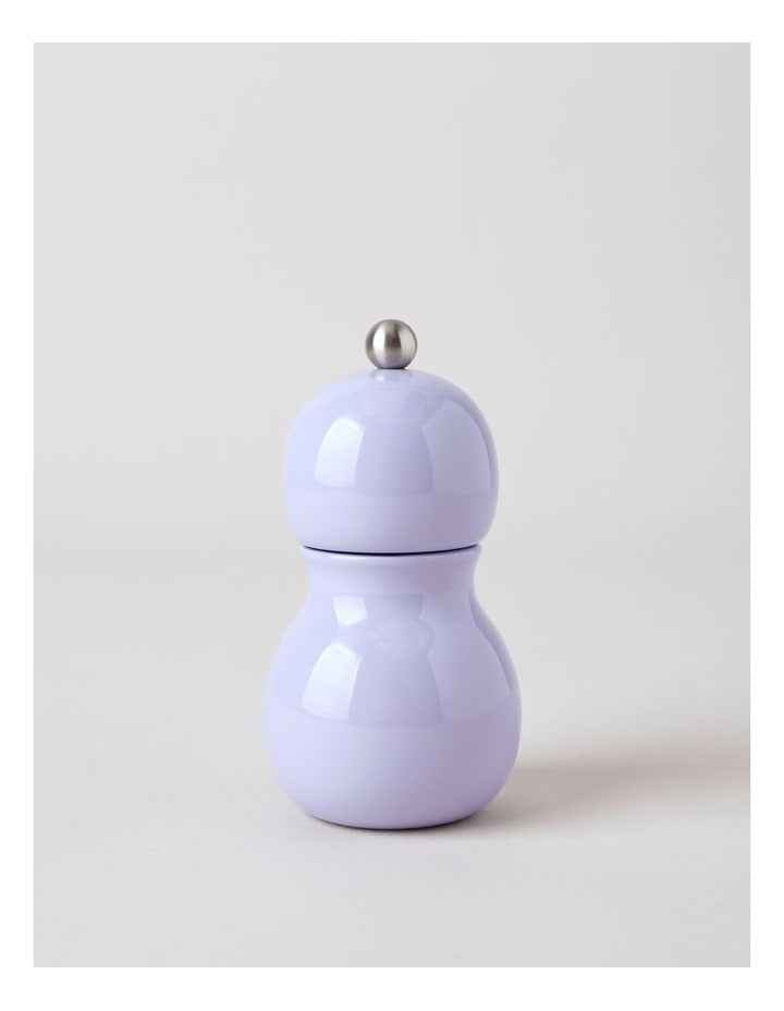 Bubble Salt or Pepper Mill 14cm in Purple