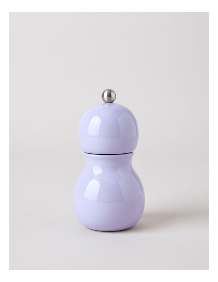Bubble Salt or Pepper Mill 14cm in Purple