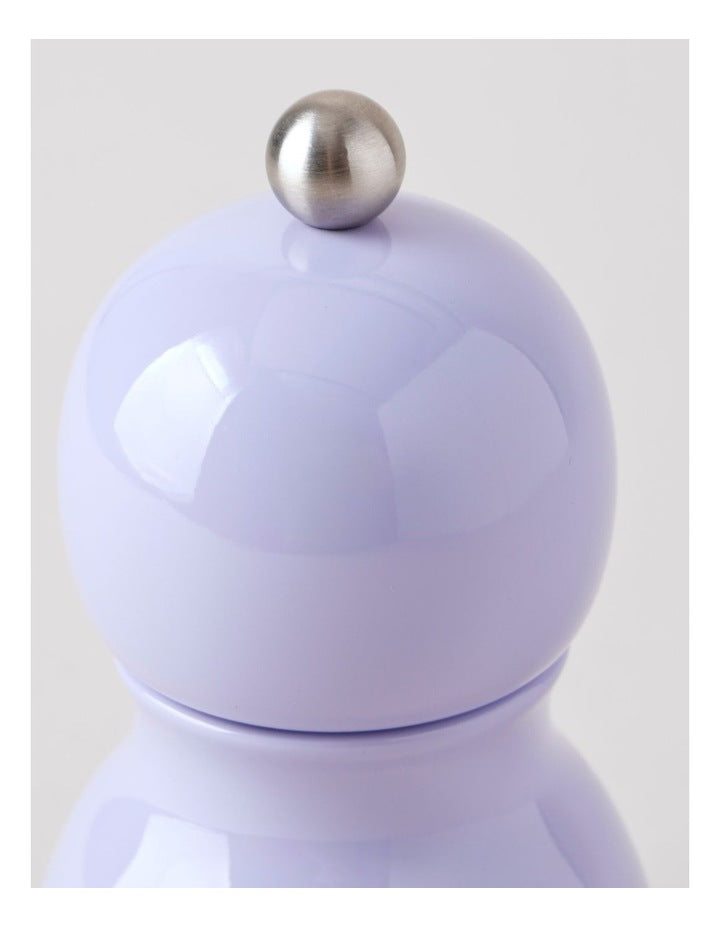 Bubble Salt or Pepper Mill 14cm in Purple