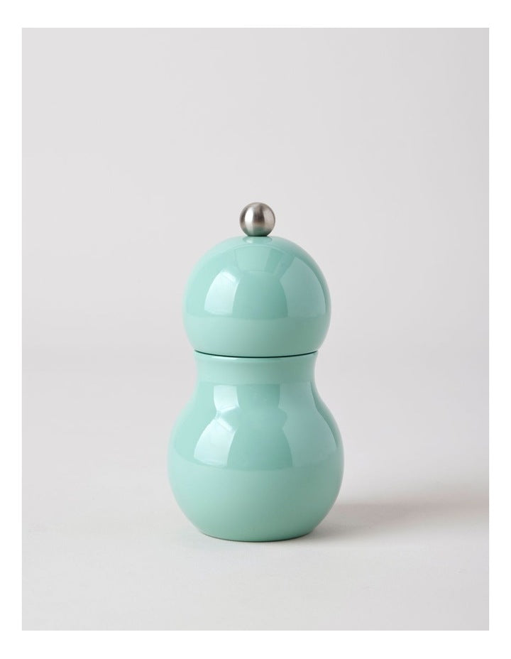 Bubble Salt or Pepper Mill 14cm in Green