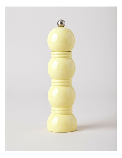 Bubble Salt or Pepper Mill 20cm in Yellow