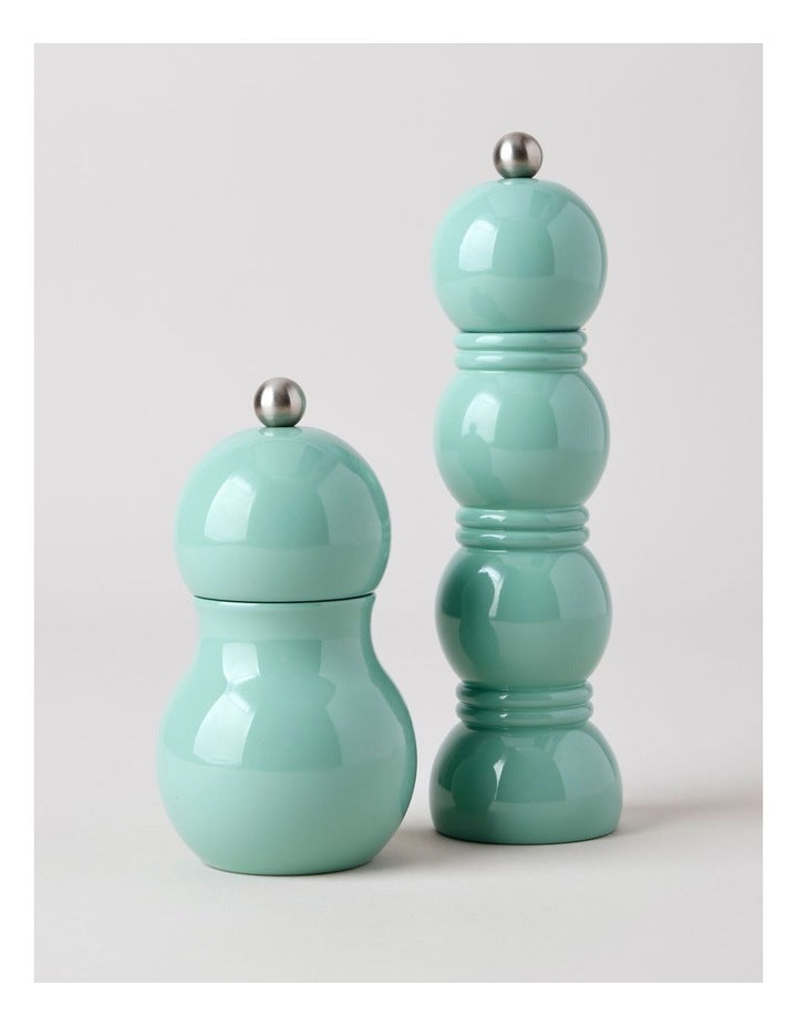 Bubble Salt or Pepper Mill 20cm in Green