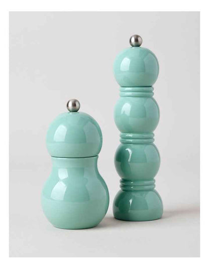 Bubble Salt or Pepper Mill 20cm in Green