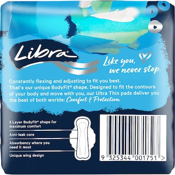 Libra Ultra Thins Pads Wings Regular 14 pack