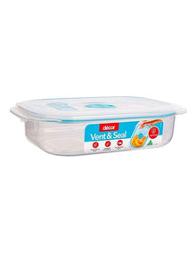 Vent And Seal Plastic Oblong 650ml in Clear