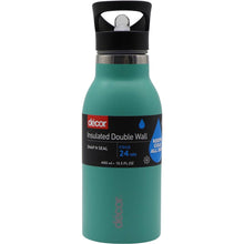 Decor Snap n Seal Water Drink Bottle 400mL Assorted each