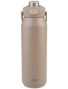Ceramic Lined Stainless Steel Triple Wall Insulated Capri Drink Bottle in Latte