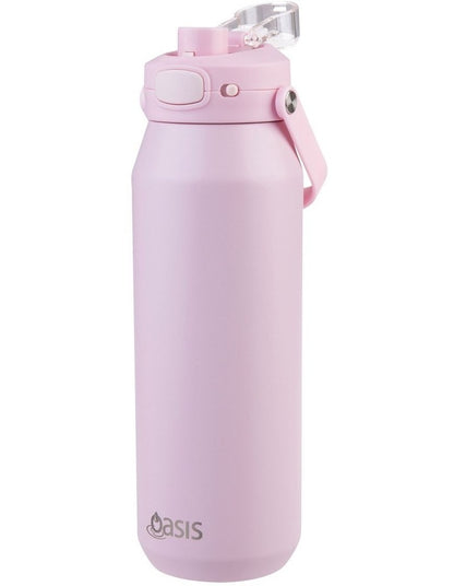 Ceramic Lined Stainless Steel Triple Wall Insulated Capri Drink Bottle in Pink