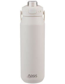 Ceramic Lined Stainless Steel Triple Wall Insulated Capri Drink Bottle in Cream