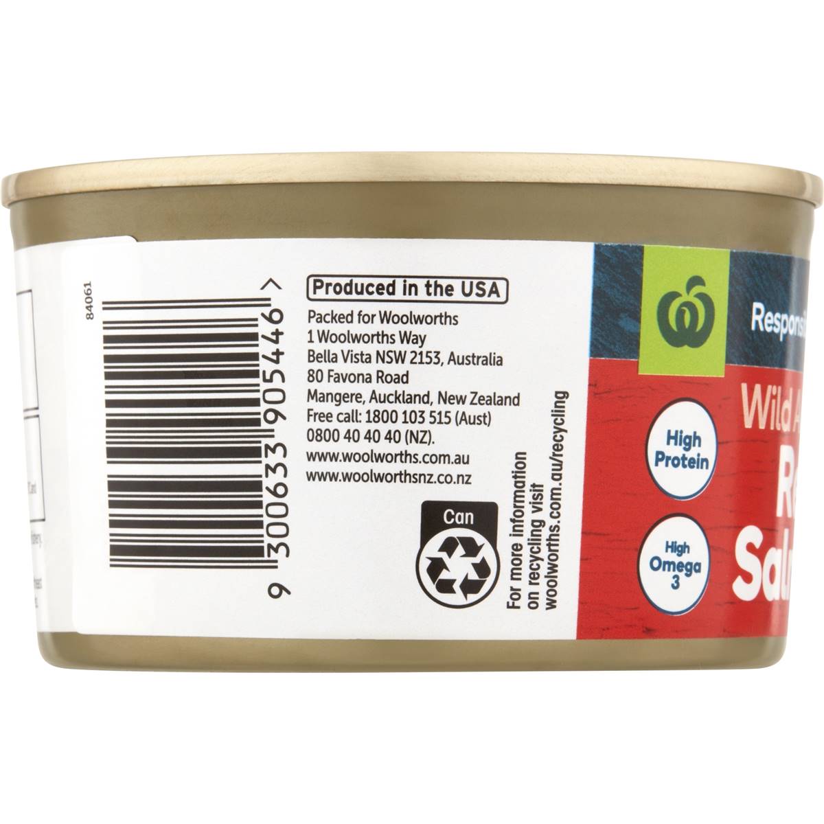 Woolworths Red Salmon 210g