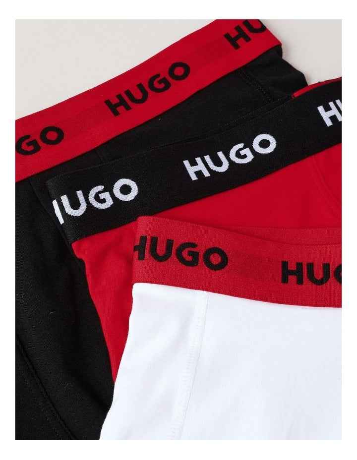 Triplet Cotton Stretch Trunks 3 Pack in Multi