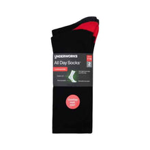 ALL DAY MENS 2PK CUSHION FOOT CREW:SIZE 7 - 10:.:2 PACK