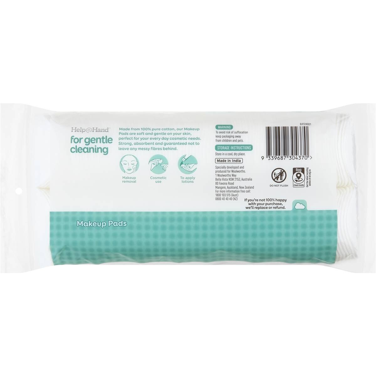 Help@Hand Makeup Pads 200 Pack