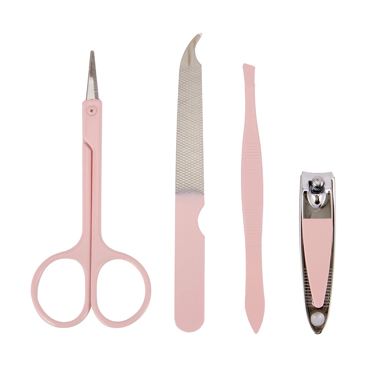 OXX Cosmetics 4 Piece Manicure Set - Pink