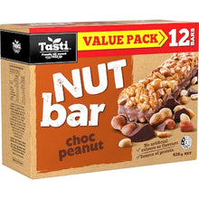 Tasti Choc Peanut Nut Bar 12 pack