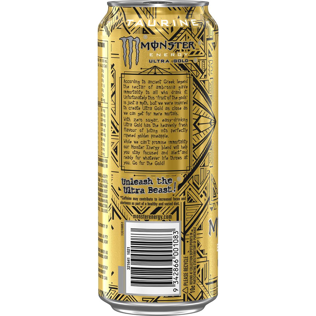 Monster Energy Ultra Gold 500ml