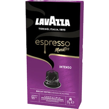Lavazza Espresso Intenso Pods Nespresso Compatible 10 pack