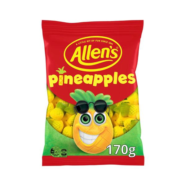 ALLEN'S LOLLIES PINEAPPLES