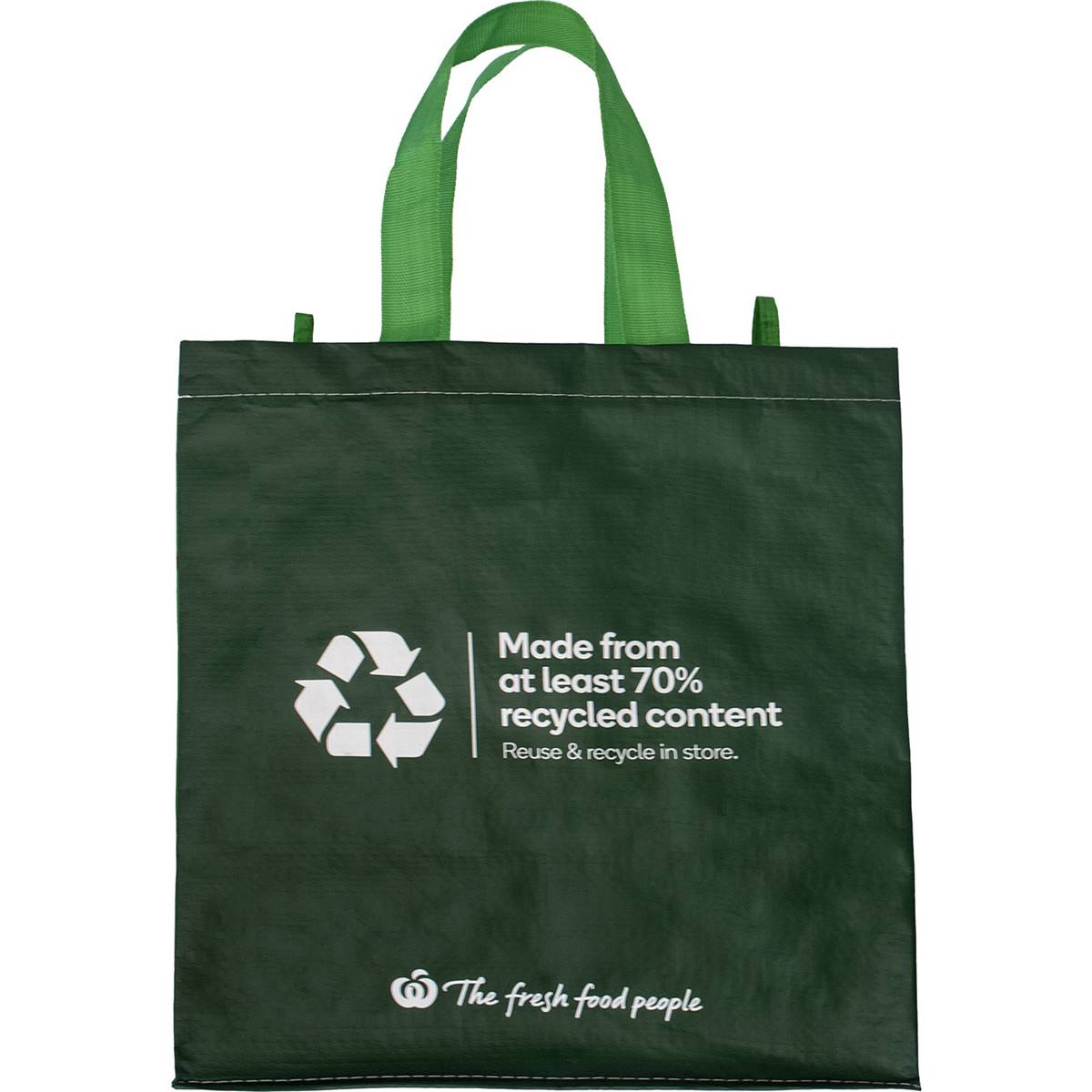 Woolworths Classic Tote Reusable Shopping Bag Each