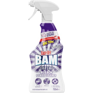 Easy-Off Bam Bathroom Bleach Cleaning Spray 750mL