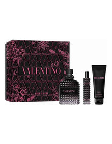 Born In Roma Uomo 100ml Set (Includes BIR Uomo Shower Gel 75ml & BIR Uomo 15ml Travel Spray)