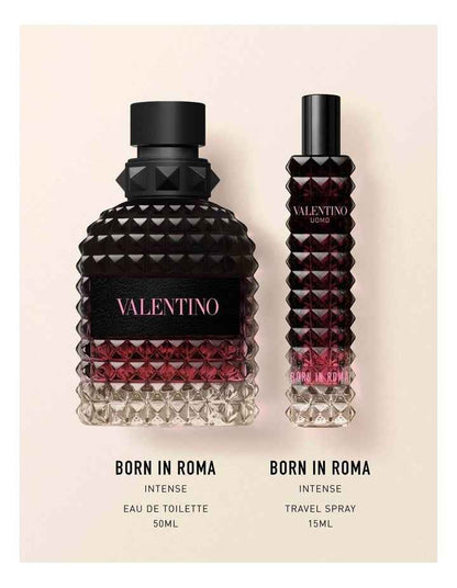 Born In Roma Uomo Intense 50ml Set (Includes BIR Uomo Intense 15ml)