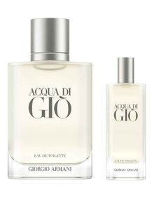Giorgio Armani Acqua Di Gio Homme EDT 100ml Set (Includes ADGH EDT 15ml)