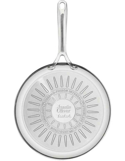 Cook Smart Induction Uncoated Frypan 24cm in Stainless Steel