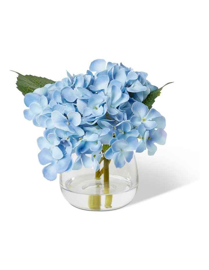 Hydrangea-Alma Vase 20cm in Blue