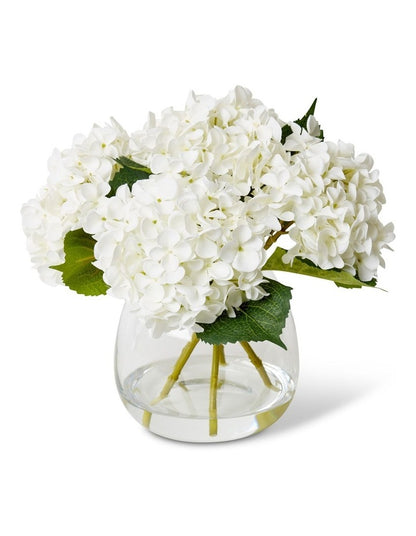 Hydrangea-Alma Vase in White