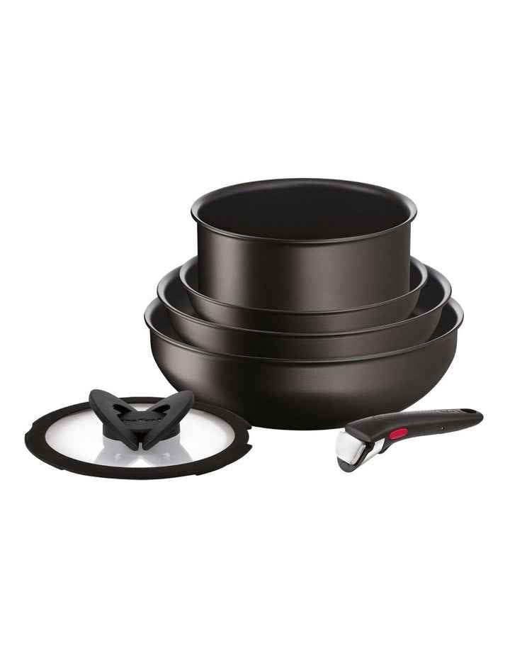 Ingenio Unlimited Induction Non-stick Cookware Set 6 Piece in Black