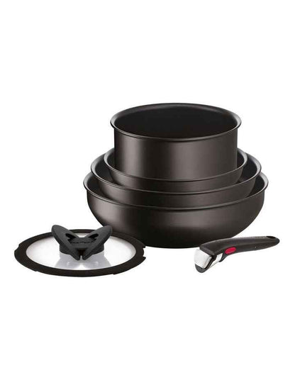 Ingenio Unlimited Induction Non-stick Cookware Set 6 Piece in Black